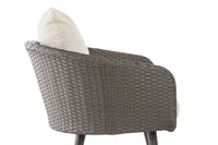 CLP Sessel Ameland Flach cremeweiß 40 cm (Dunkelgrau) – Produktabbildung 9