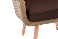 CLP Sessel Ameland Flach terrabraun 45 cm (Hellbraun) – Produktabbildung 5