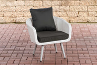 CLP Sessel Ameland Flach anthrazit 45 cm (Hellgrau)