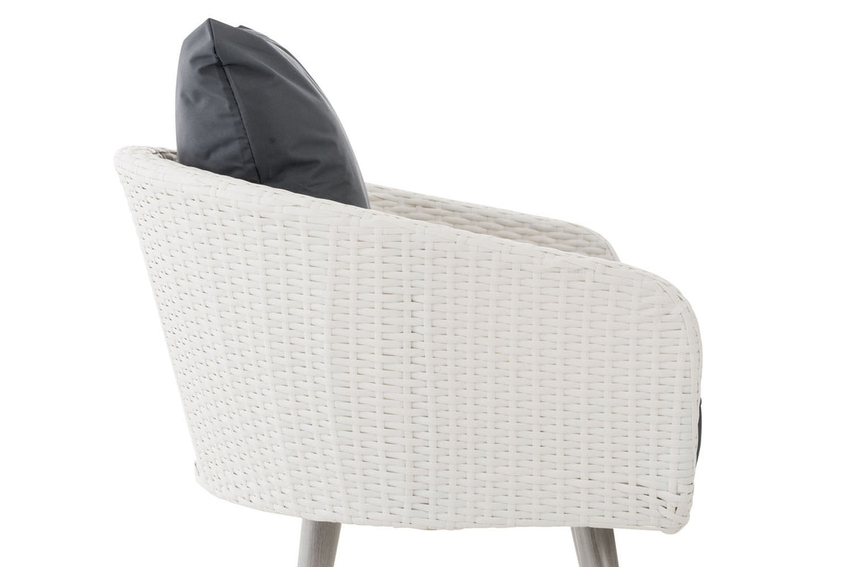 CLP Sessel Ameland Flach eisengrau 45 cm (Hellgrau) – Produktabbildung 3