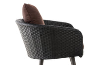 CLP Sessel Ameland Flach terrabraun 45 cm (Dunkelgrau) – Produktabbildung 3