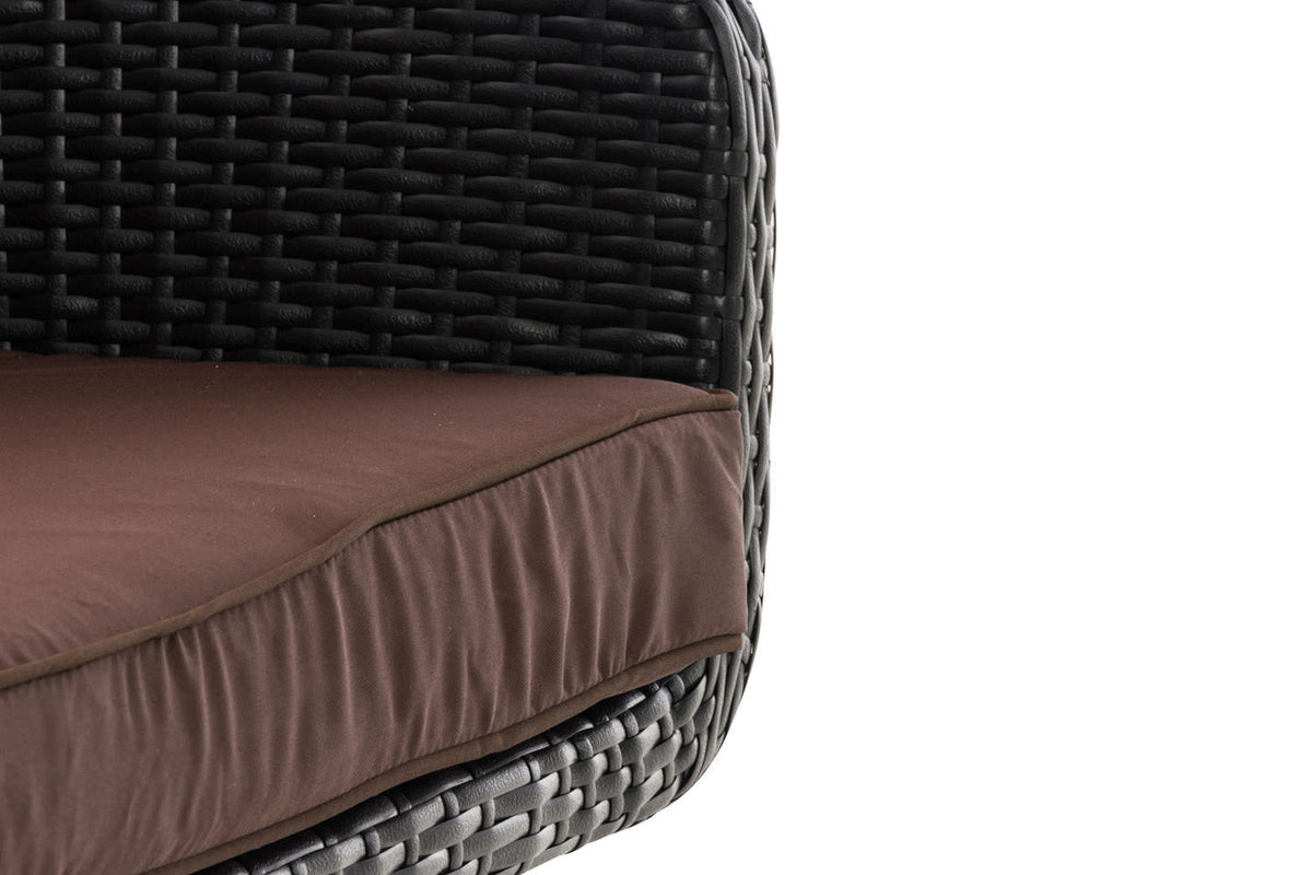 CLP Sessel Ameland Flach terrabraun 45 cm (Dunkelgrau) – Produktabbildung 6