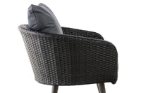 CLP Sessel Ameland Flach eisengrau 45 cm (Dunkelgrau) – Produktabbildung 3