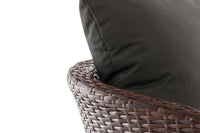 CLP Sessel Ameland Flach anthrazit 45 cm (Dunkelbraun) – Produktabbildung 4