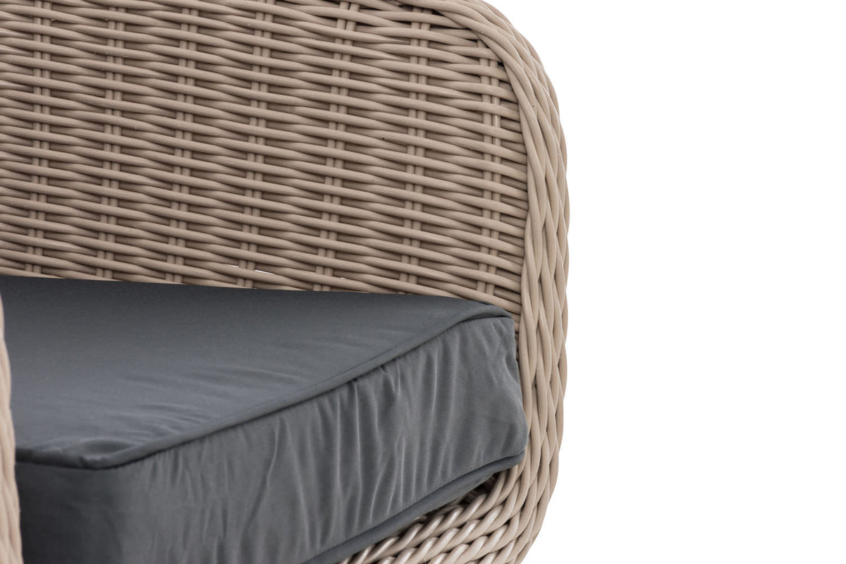 CLP Sessel Ameland Rund eisengrau 40 cm (Hellgrau) – Produktabbildung 6