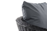 CLP Sessel Ameland Rund eisengrau 40 cm (Dunkelgrau) – Produktabbildung 4