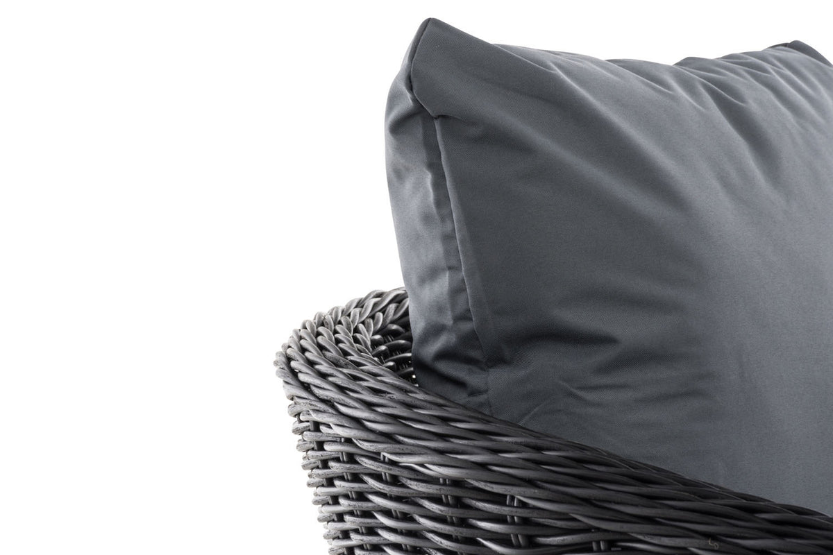 CLP Sessel Ameland Rund eisengrau 40 cm (Dunkelgrau) – Produktabbildung 4