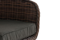 CLP Sessel Ameland Rund anthrazit 40 cm (Dunkelbraun) – Produktabbildung 6