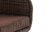 CLP Sessel Ameland Rund terrabraun 40 cm (Dunkelbraun) – Produktabbildung 6