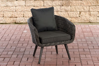 CLP Sessel Ameland Rund anthrazit 40 cm (Dunkelgrau) – Produktabbildung 7