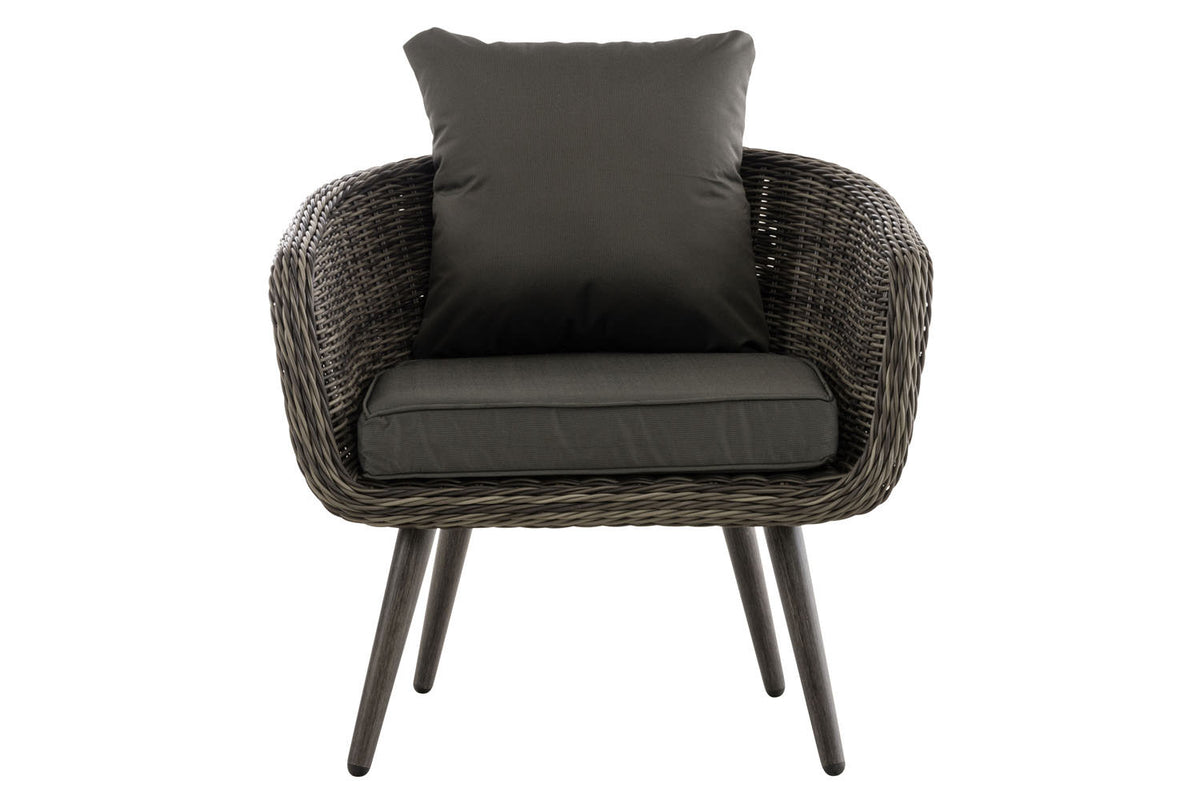 CLP Sessel Ameland Rund anthrazit 40 cm (Dunkelgrau) – Produktabbildung 8