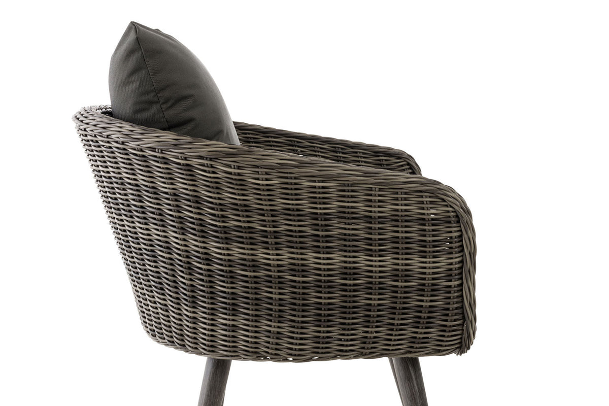 CLP Sessel Ameland Rund anthrazit 40 cm (Dunkelgrau) – Produktabbildung 9