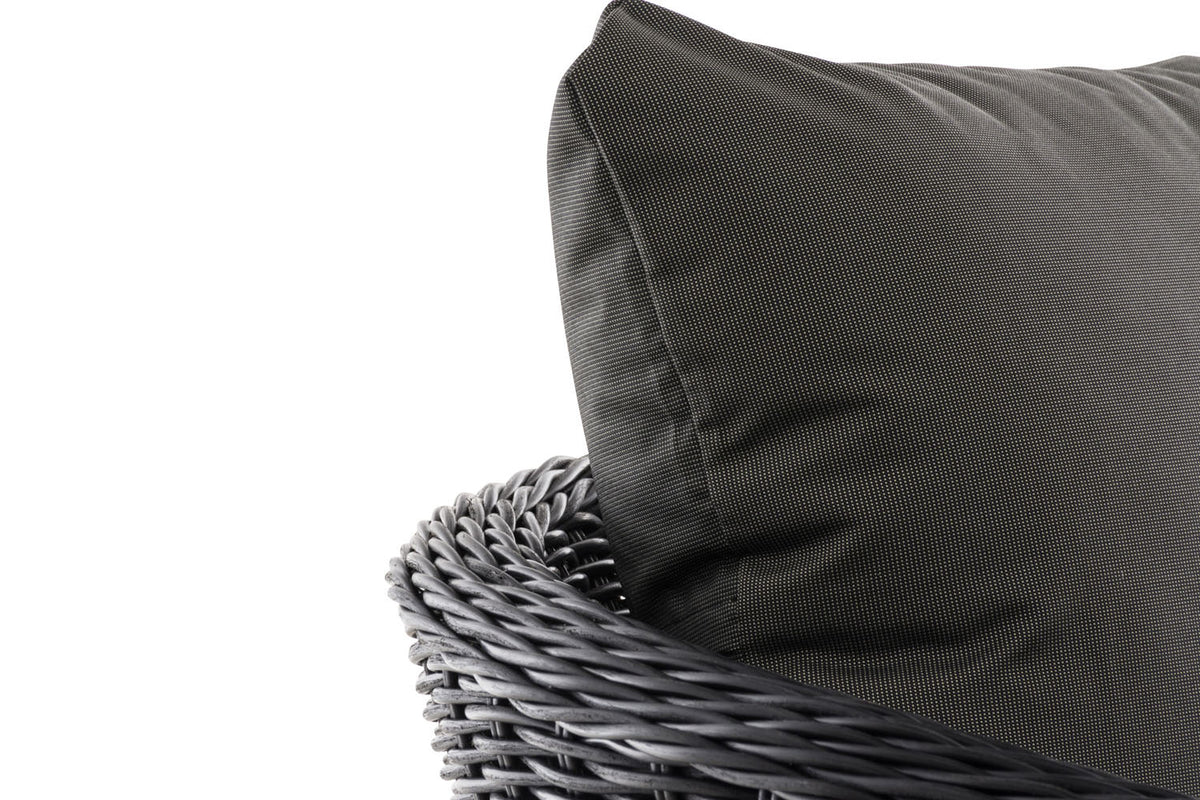 CLP Sessel Ameland Rund anthrazit 45 cm (Dunkelgrau) – Produktabbildung 4