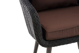 CLP Sessel Ameland Rund terrabraun 45 cm (Dunkelgrau) – Produktabbildung 5