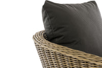 CLP Sessel Ameland Rund anthrazit 45 cm (Hellbraun) – Produktabbildung 4