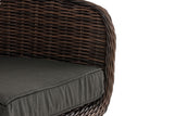 CLP Sessel Ameland Rund anthrazit 45 cm (Dunkelbraun) – Produktabbildung 6