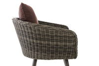 CLP Sessel Ameland Rund terrabraun 45 cm (Dunkelgrau) – Produktabbildung 9
