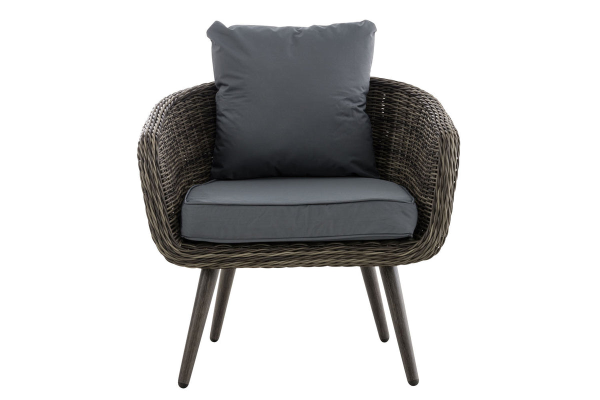 CLP Sessel Ameland Rund eisengrau 45 cm (Dunkelgrau) – Produktabbildung 8