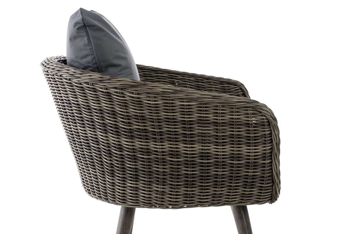 CLP Sessel Ameland Rund eisengrau 45 cm (Dunkelgrau) – Produktabbildung 9