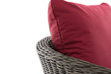 CLP Sessel Ameland Rund rubinrot 45 cm (Dunkelgrau) – Produktabbildung 10