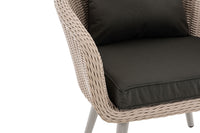 CLP Sessel Ameland Rund anthrazit 45 cm (Hellgrau) – Produktabbildung 5