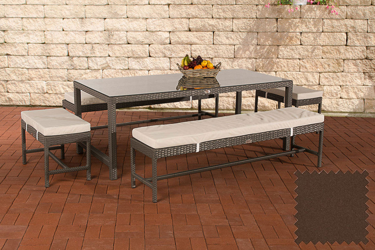 CLP Sitzgruppe Hawaii terrabraun – Produktabbildung 2