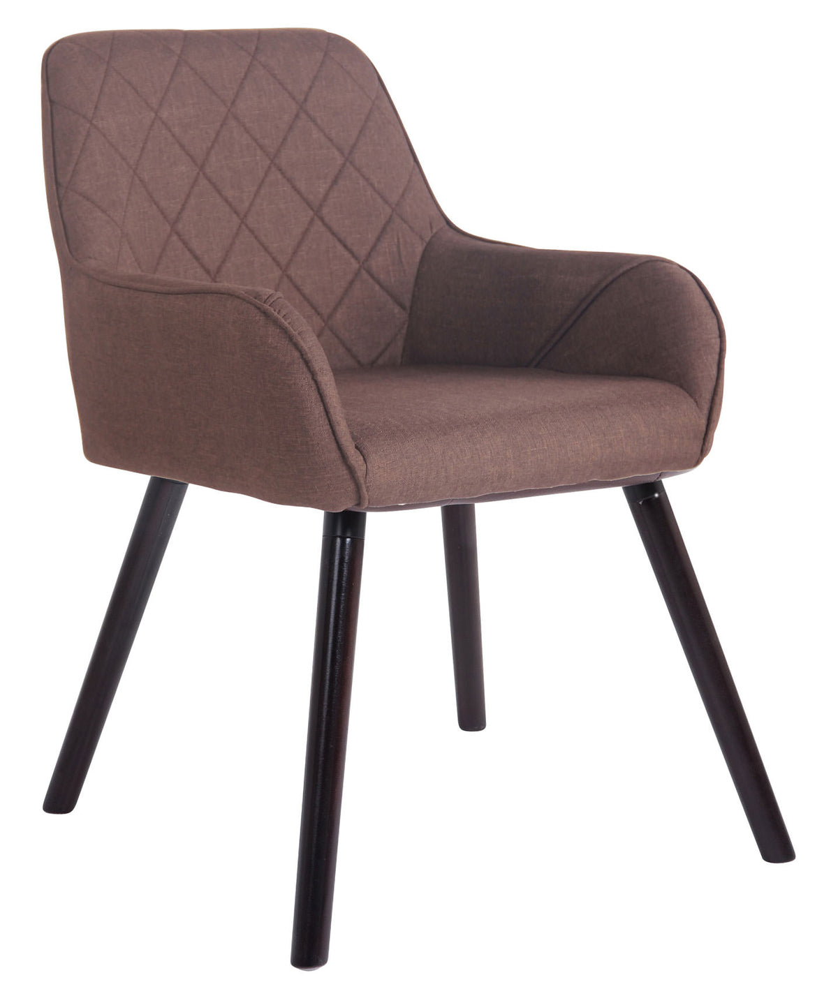 CLP Esszimmerstuhl Wellington Stoff coffee – Produktabbildung 4