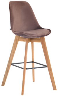 Barhocker Metz Samt natura