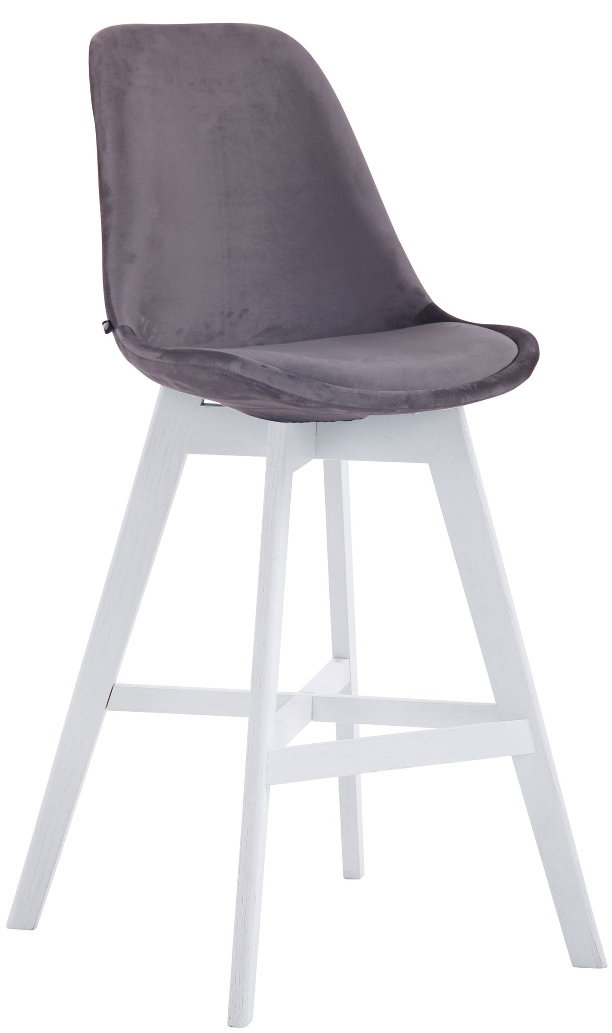 CLP Barhocker Cannes Samt weiß – Produktabbildung 10