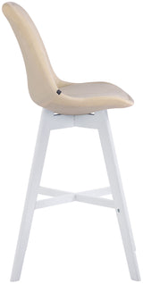 CLP Barhocker Cannes Samt weiß – Produktabbildung 9