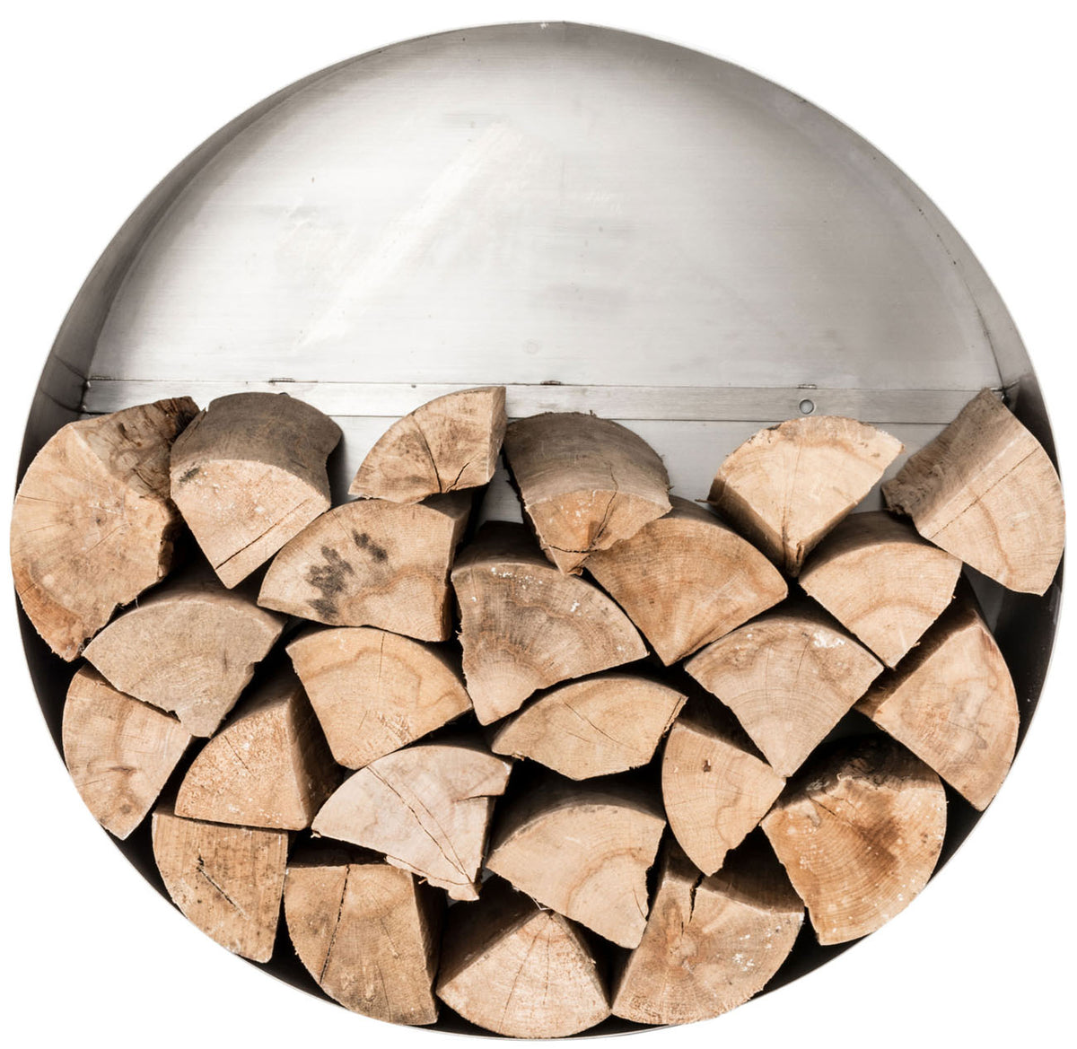 CLP Kaminholzständer Yuki 60x30 – Produktabbildung 2