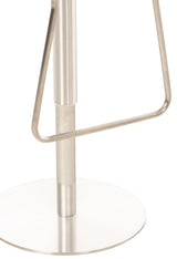CLP Barhocker Rabat Stoff edelstahl – Produktabbildung 5