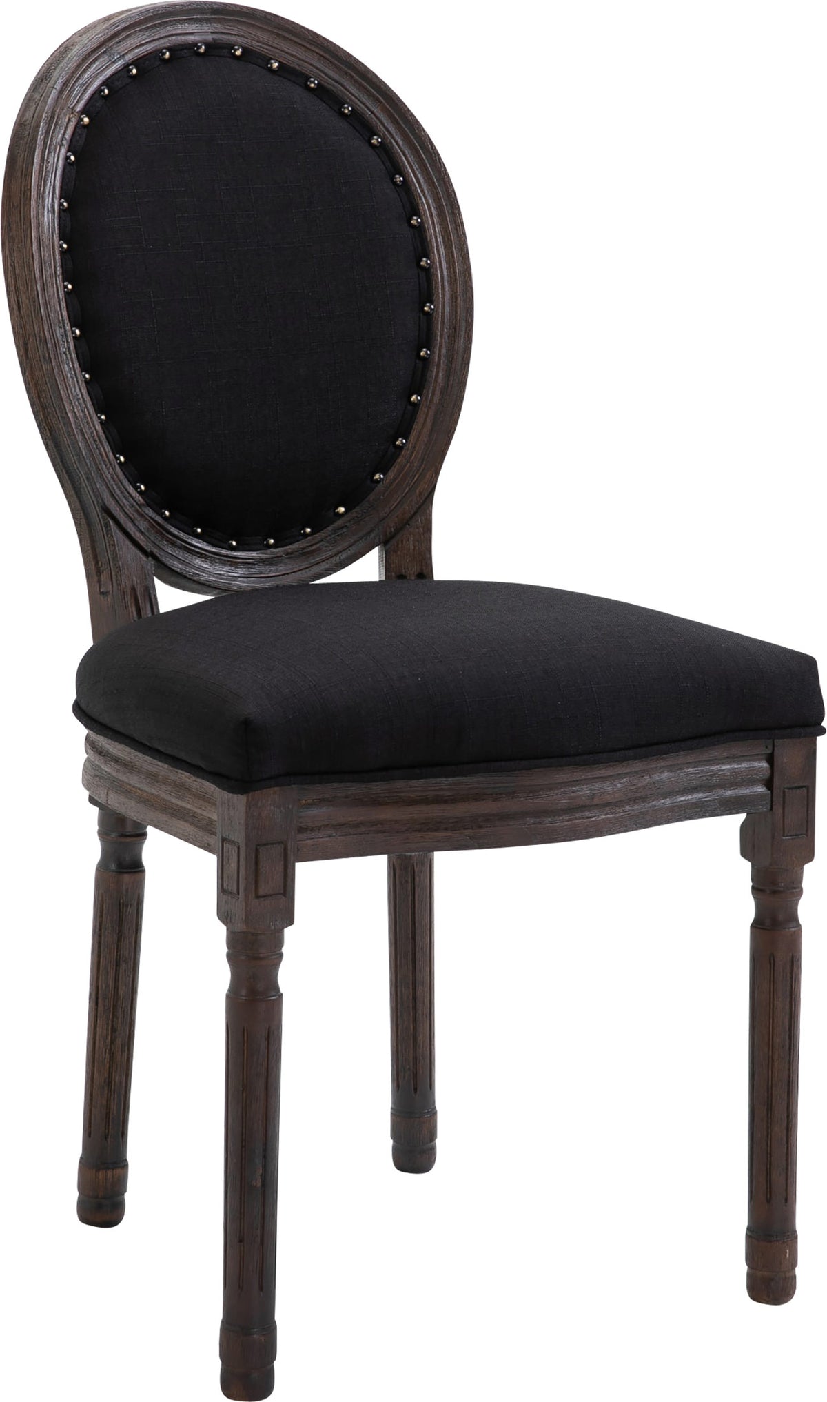 CLP Stuhl Lorient Stoff antik-dunkel