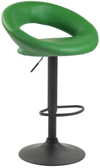 CLP Barhocker Olinda Kunstleder schwarz – Produktabbildung 3