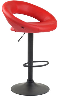 CLP Barhocker Olinda Kunstleder schwarz – Produktabbildung 5