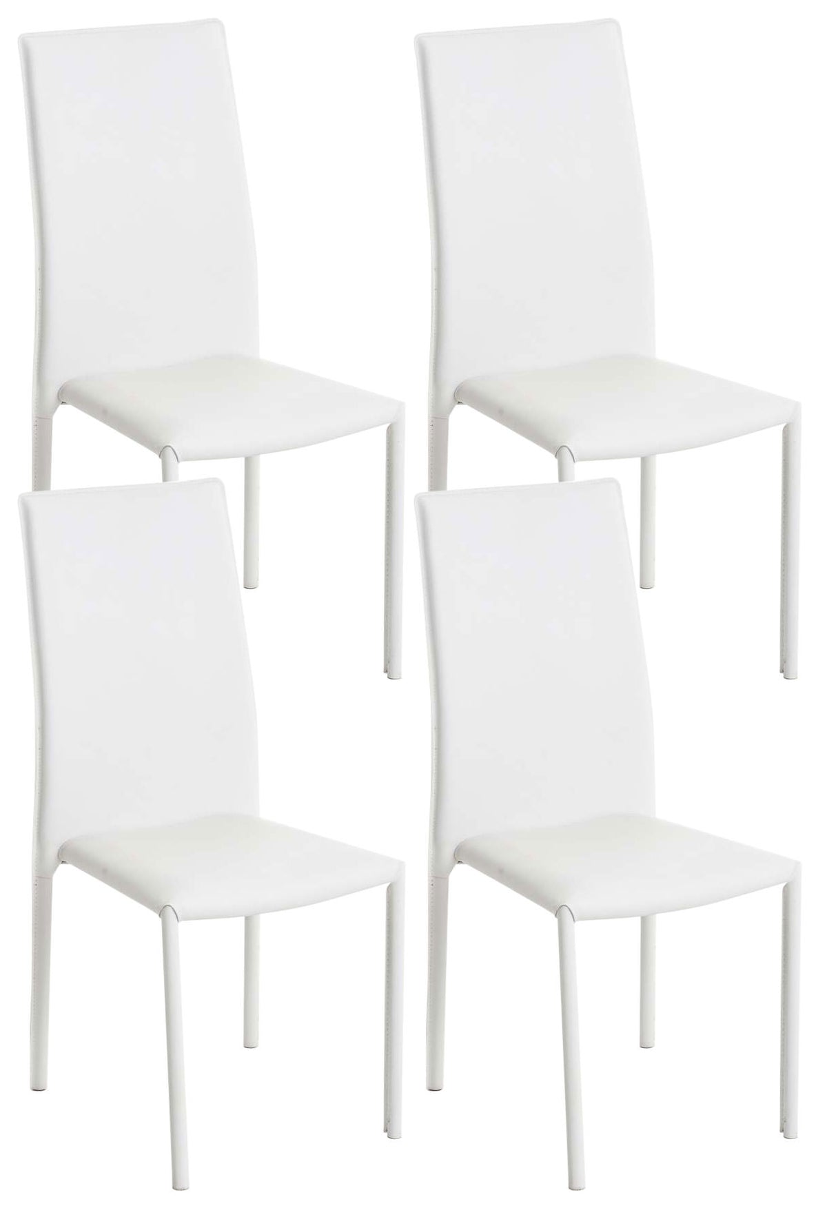 CLP 4er Set Besucherstuhl Laurus
