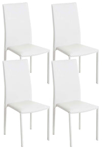 CLP 4er Set Besucherstuhl Laurus