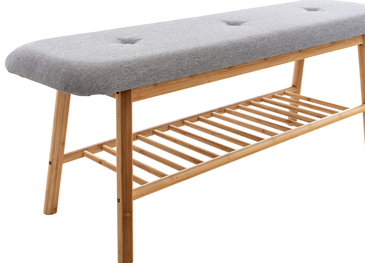 CLP Sitzbank Marne Stoff 120 cm – Produktabbildung 4