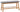 CLP Sitzbank Marne Stoff Square 90 cm