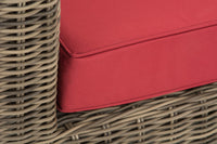 CLP 3er-Sofa Bilbao / Madeira Rubinrot – Produktabbildung 8