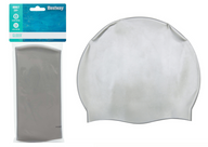 Silver Bestway 26006 silicone swim cap
