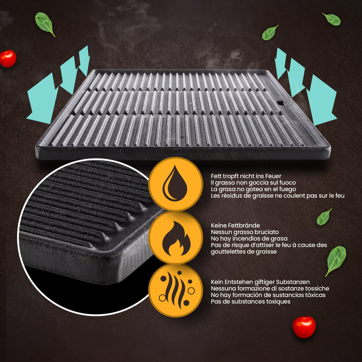 CLP Grillplatte – Produktabbildung 4