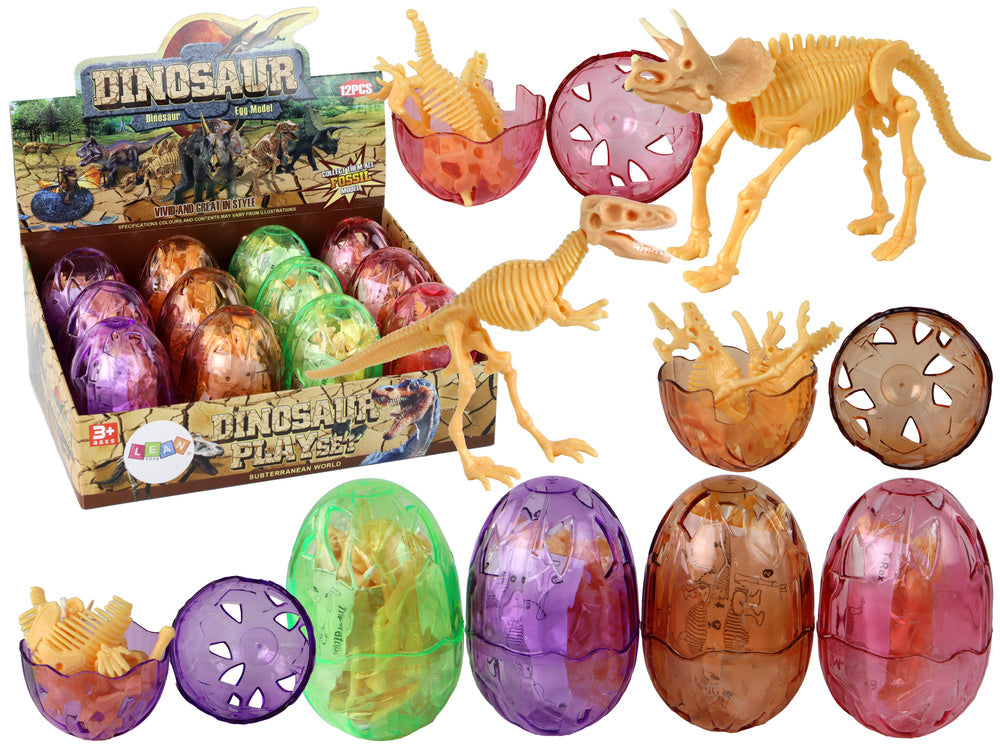 Dinosaur eggs 4 colors 16cm