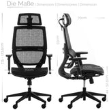 CLP Bürostuhl Hinwil Ergonomic – Produktabbildung 4