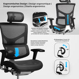 CLP Bürostuhl Spokane Ergonomic – Produktabbildung 10