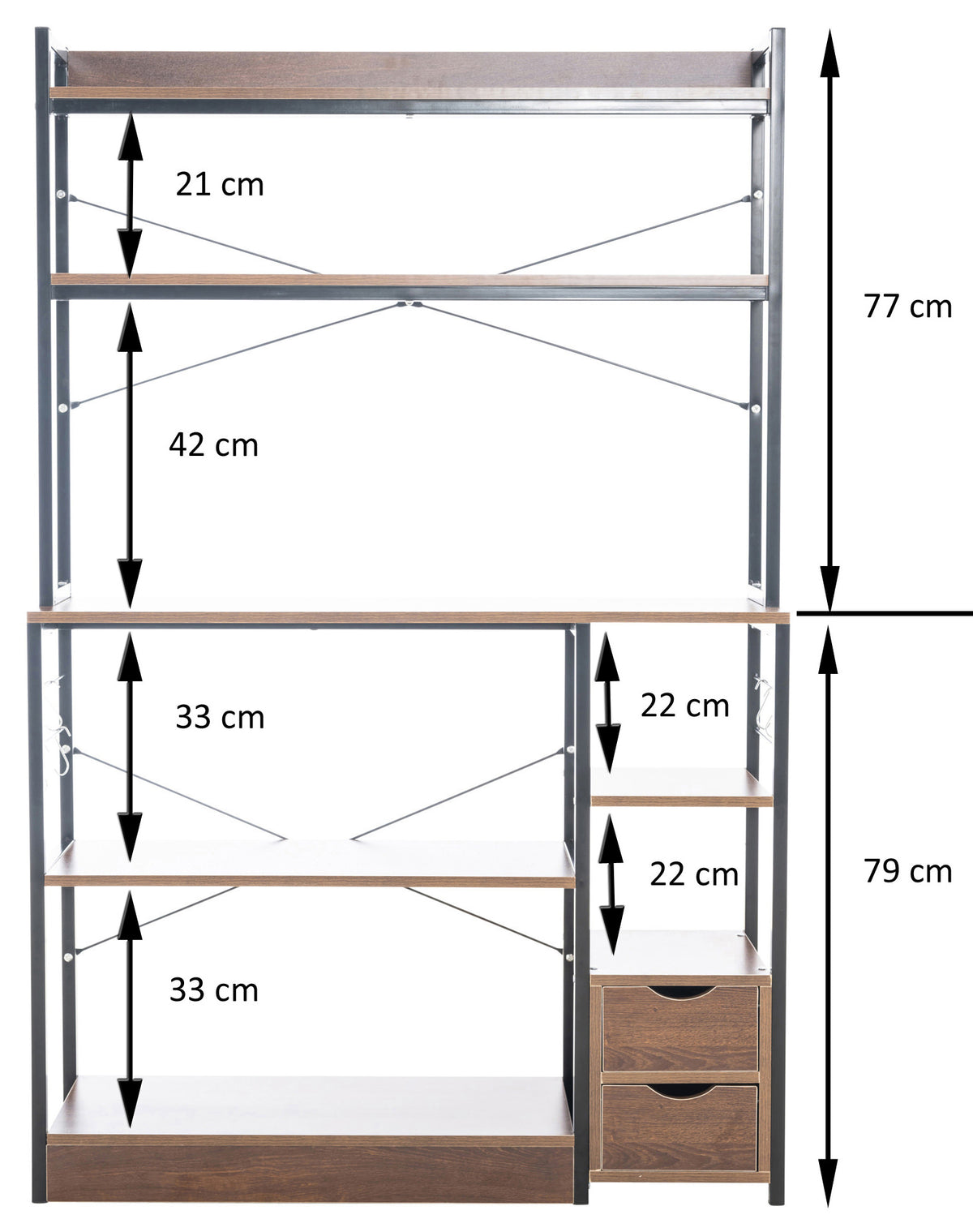 CLP Küchenregal Fehring – Produktabbildung 10