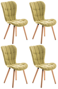 CLP 4er Set Stuhl Elda Stoff natura – Produktabbildung 9