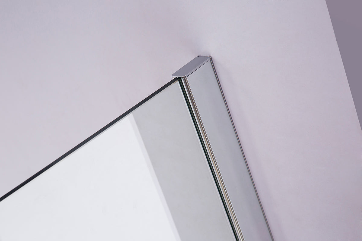 CLP Duschabtrennung 80x200x100cm rund – Produktabbildung 3