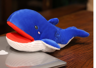 Plush Mascot Blue Whale Doll 30 cm