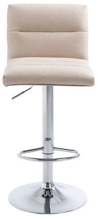 CLP 2er Set Barhocker Limerick Stoff chrom – Produktabbildung 3